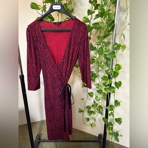 Express classic wrap dress